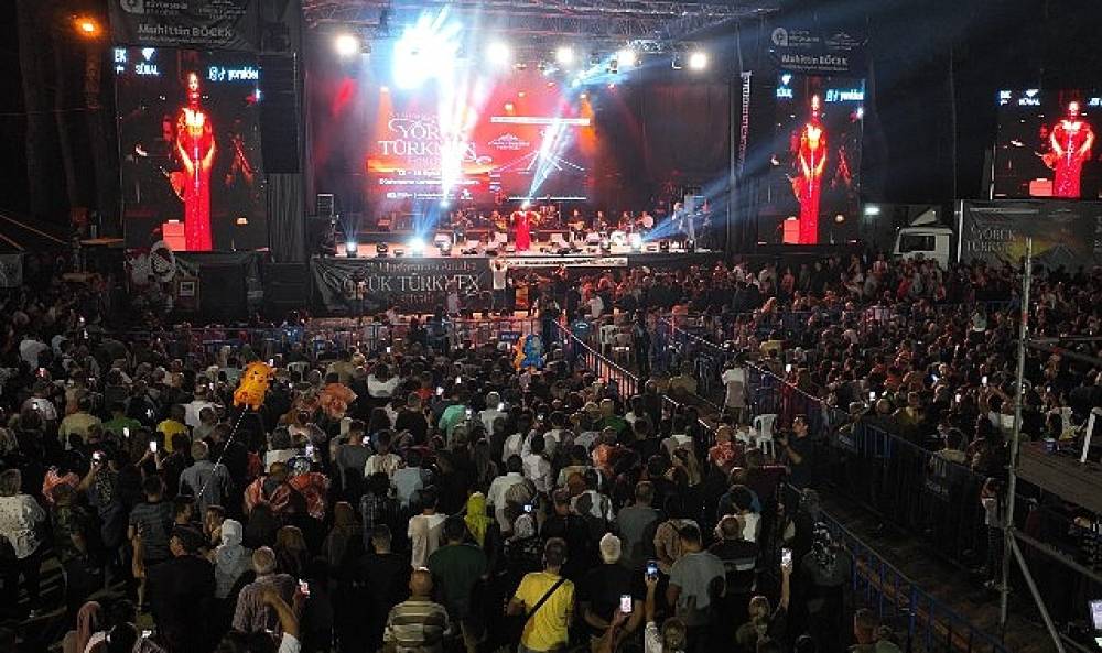 Yörük Türkmen Festivali'ne coşkulu açılış