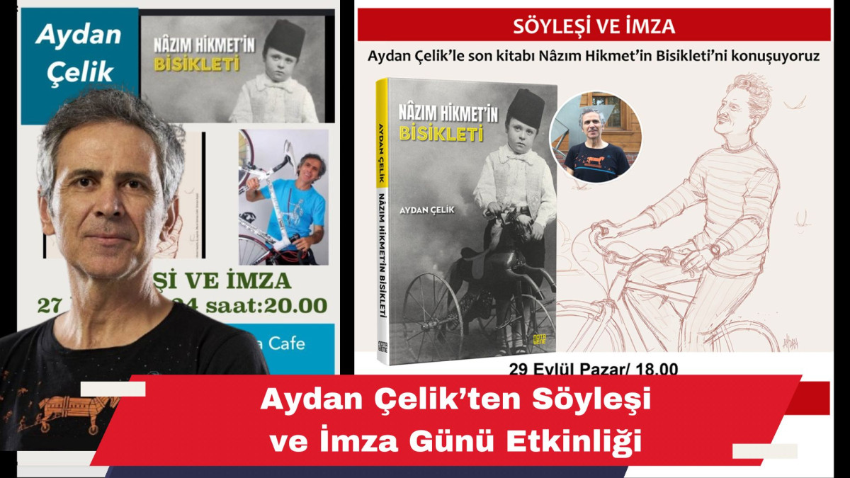 Aydan Çelik’ten Söyleşi ve İmza Günü Etkinliği