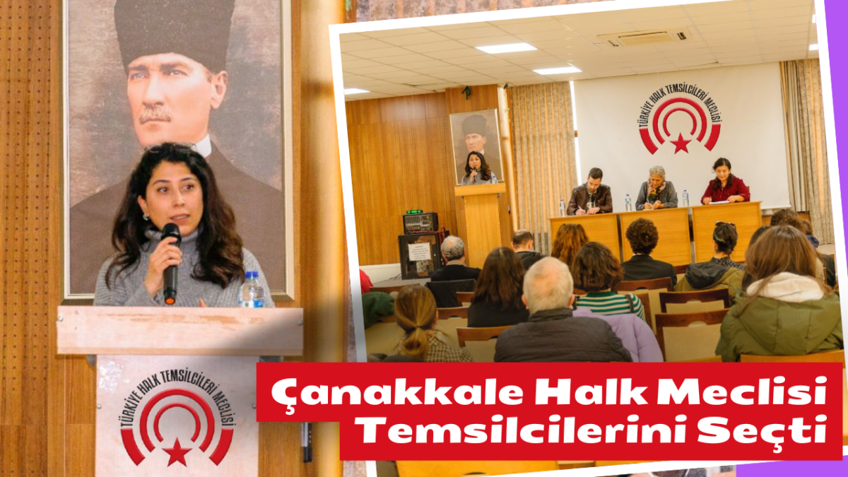 Çanakkale Halk Meclisi Temsilcilerini Seçti